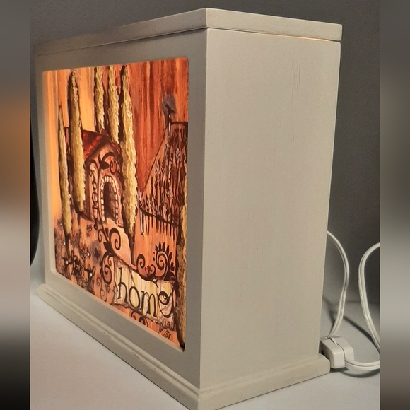Inspirational Accent Lamp With Home Quote & Toronto Blue Jays Quote Working - Picture 4 of 10